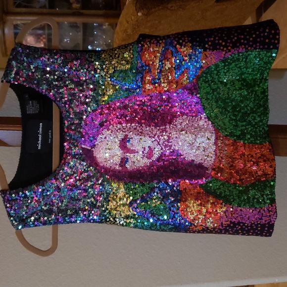 Michael Simon L RARE Mona Lisa Da Vinci Vest - Picture 10 of 10